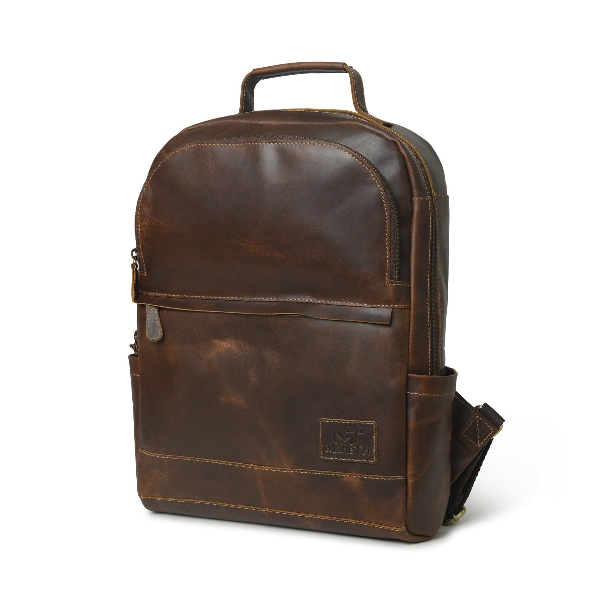 MaheTri Cambridge Unisex Buffalo Leather Backpack - Osadia Concept Store