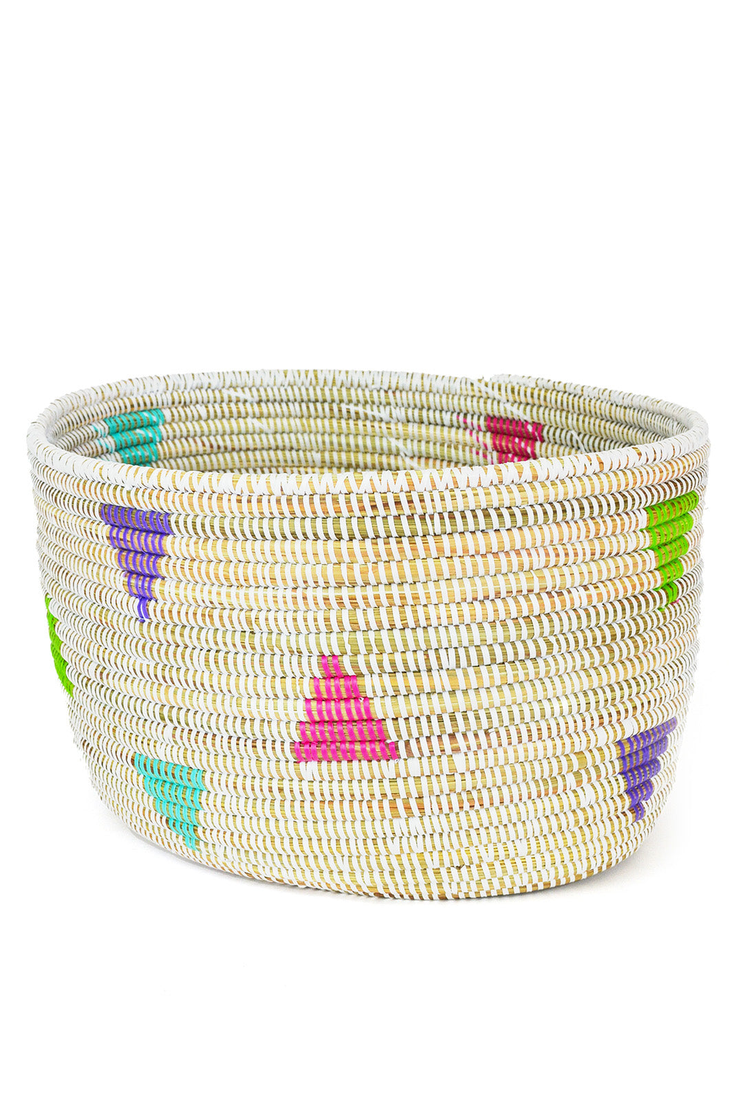 Teranga Triangles Knitting Basket