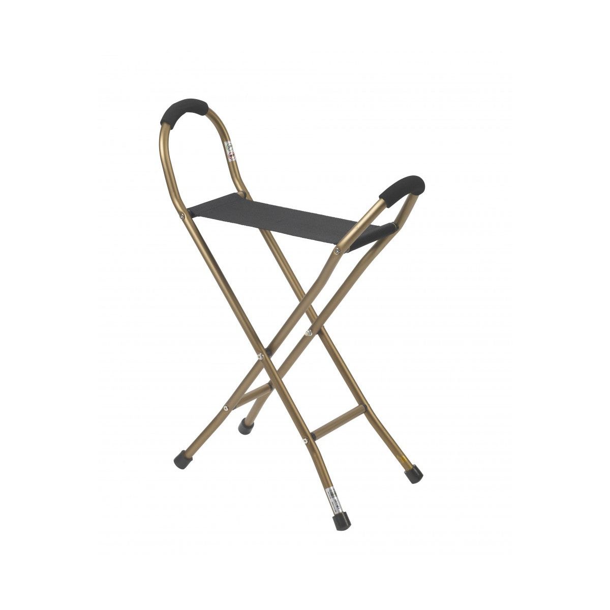 Drive Medical Folding Lightweight Cane With Sling Style Seat