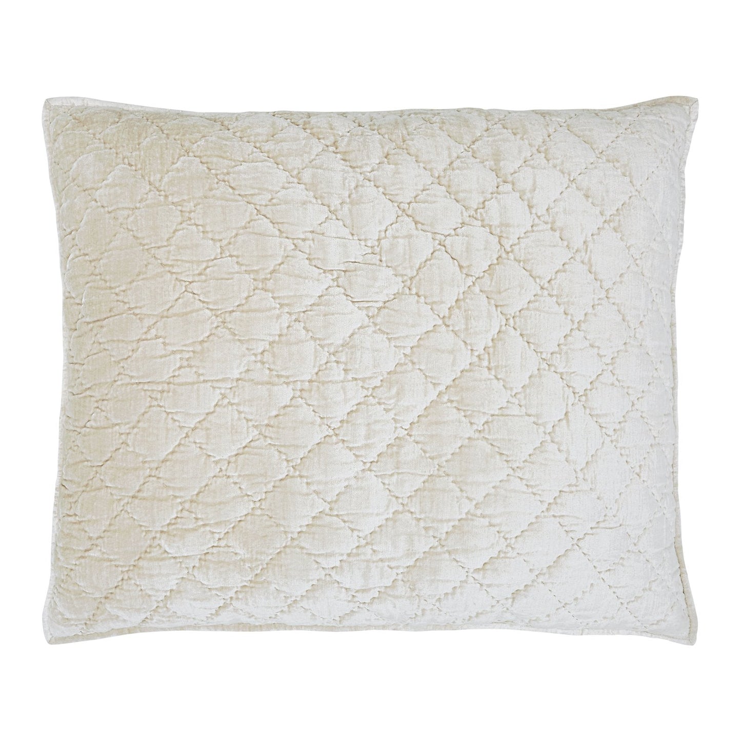 Clermont Diamond Velvet Quilt Sham