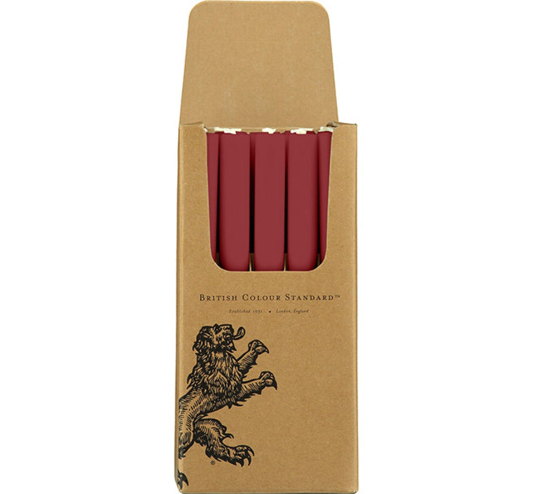 S/25 Guardsman Red Dinner Candles