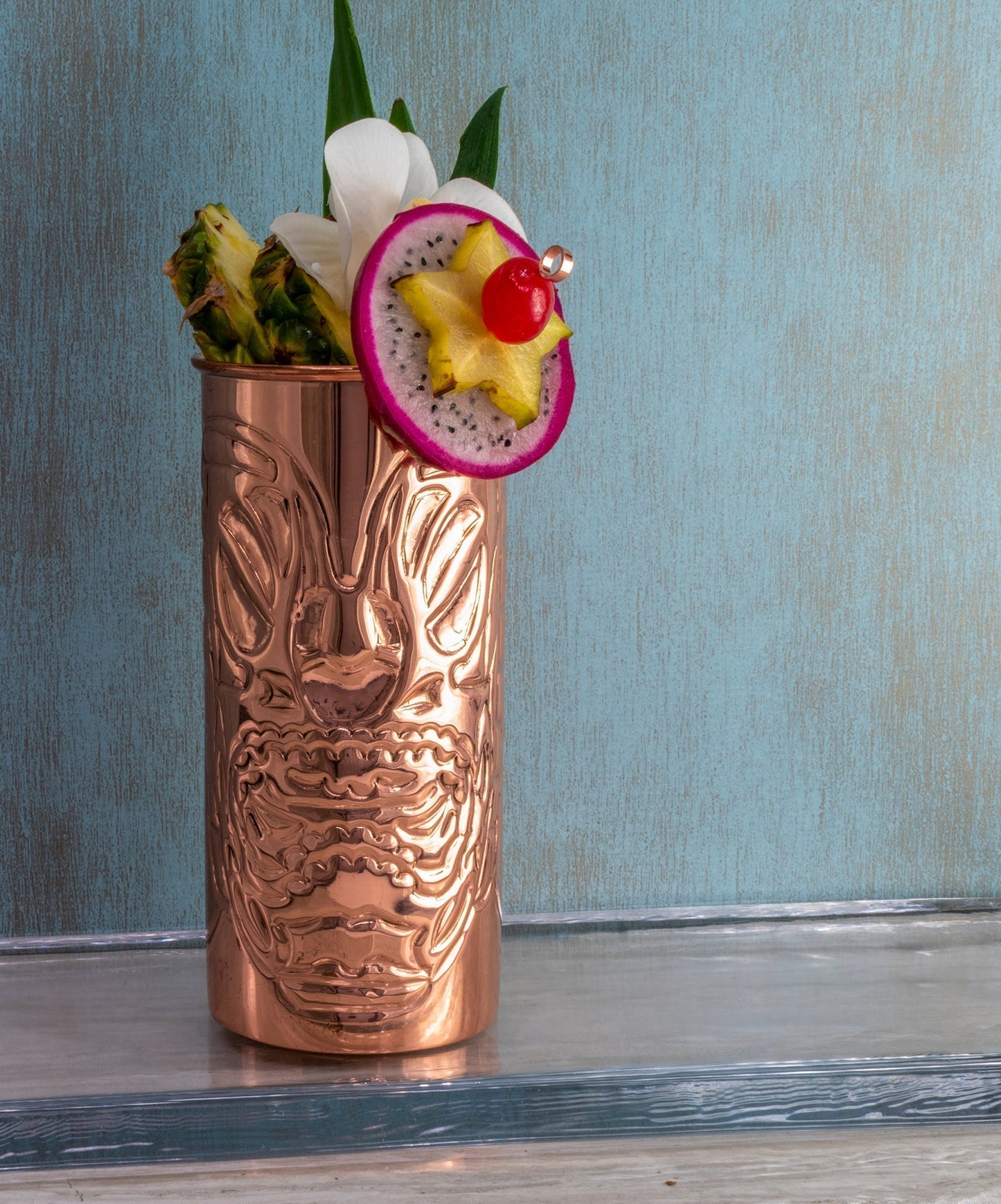 The Legends of Hawaii Copper Tiki Mug ~ Kane ~