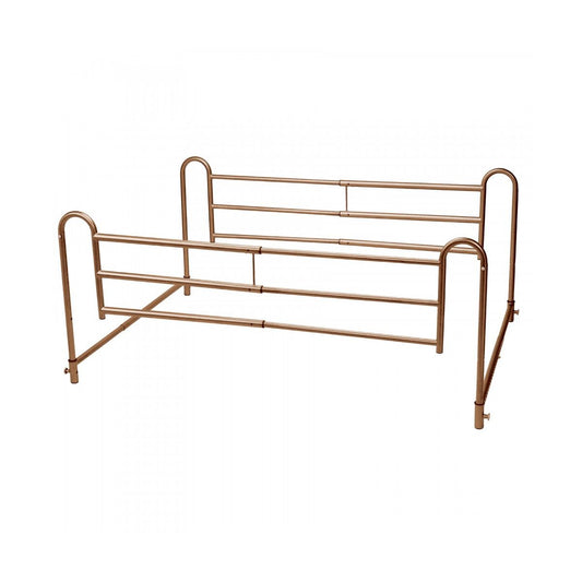 Drive Medical Tool Free Adjustable Length Home Style Bed Rail - 1 Pr