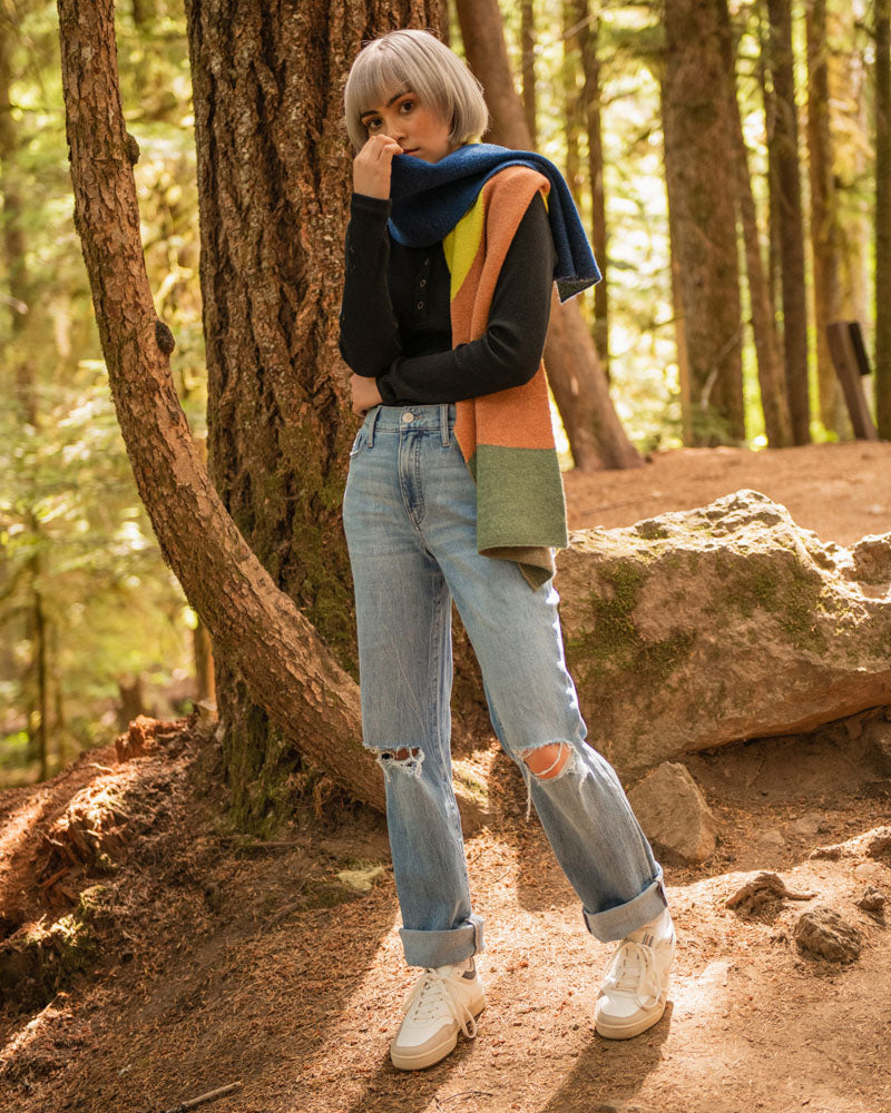 EcoKnit™ Abstract Scarf