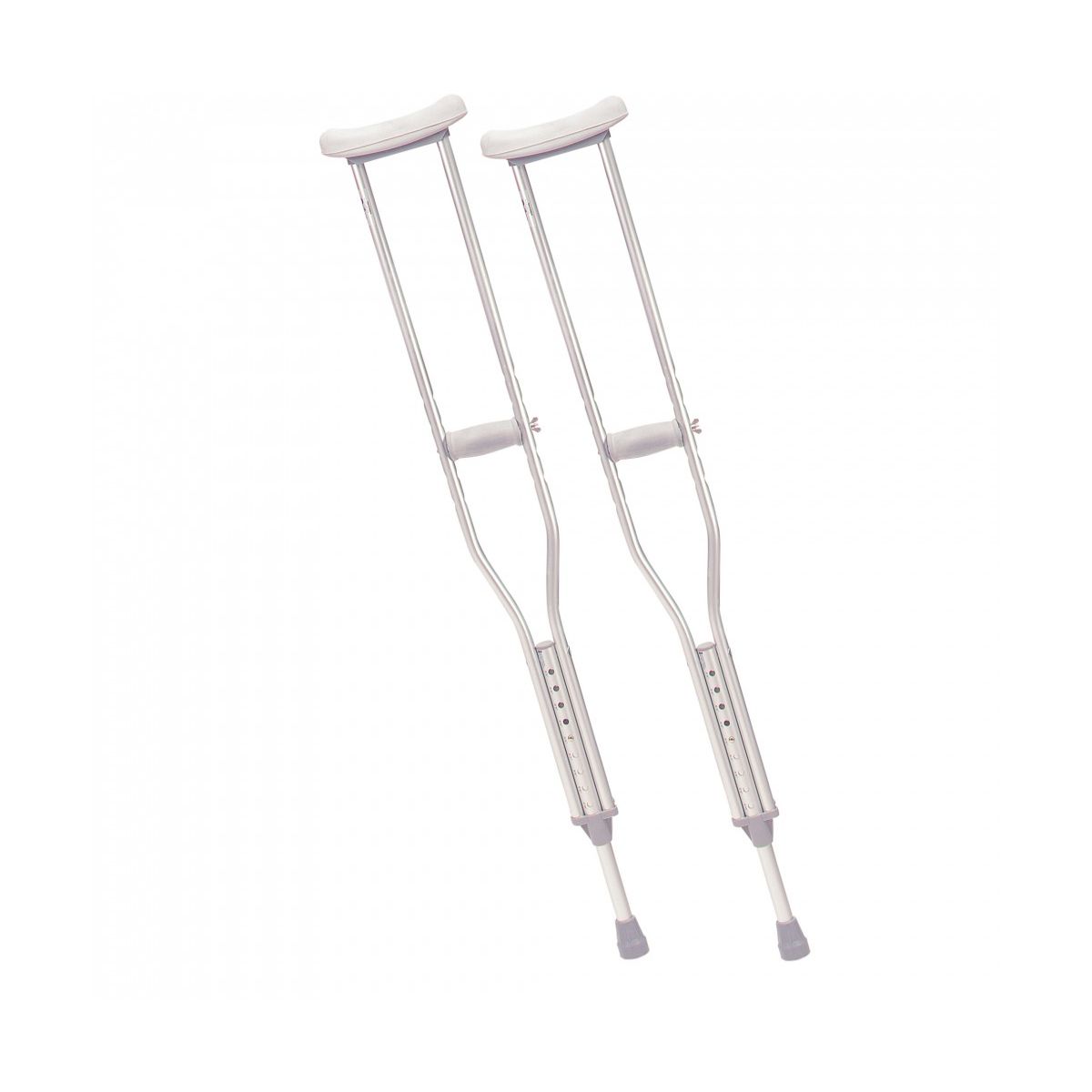 Drive Medical Walking Crutches With Underarm Pad And Handgrip, Tall Adult, 1 Pair