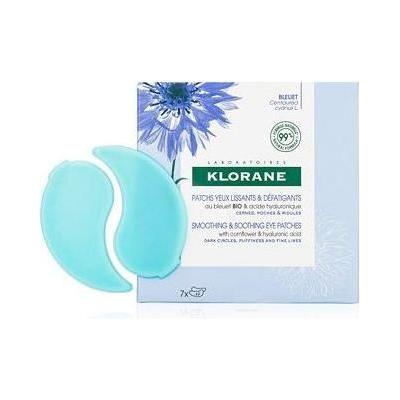 Klorane Smoothing & Soothing Eye Patches With Cornflower & Hyaluronic Acid 7-Pk