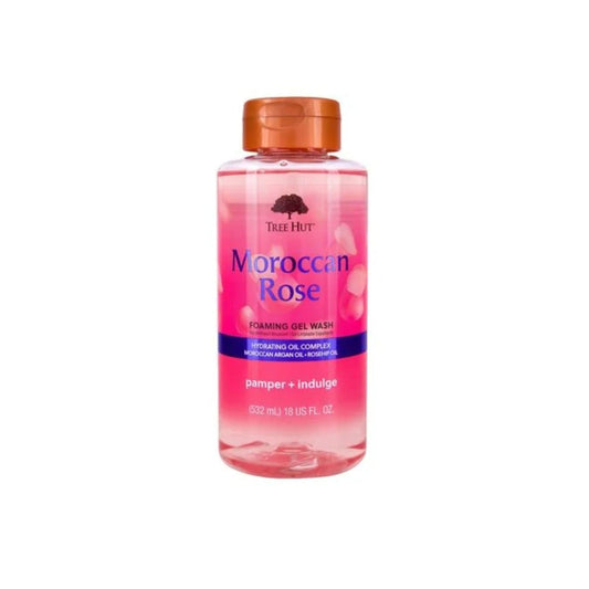 Tree Hut Gel Wash, Moroccan Rose, Foaming 18 Fl Oz
