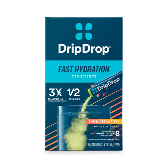 Drip Drop Sunburst Electrolyte Drink Mix Variety Pack
