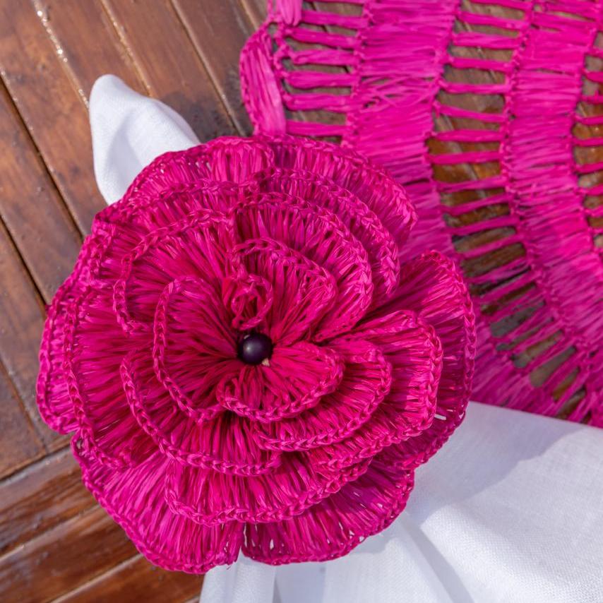 S/4 Buriti Flower Napkin Ring
