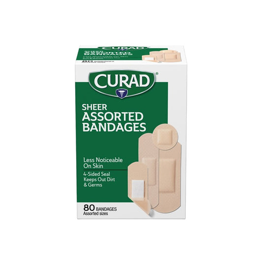 Curad Bandages Sheer Assorted Sizes - Osadia Concept Store