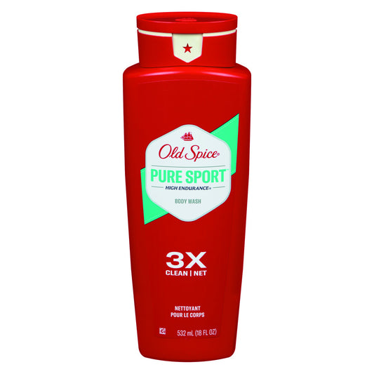 Old Spice High Endurance Pure Sport Scent Body Wash For Men, 18 Fl Oz