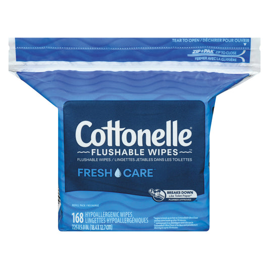 Cottonelle Fresh Care Flushable Wipes Refill Pack