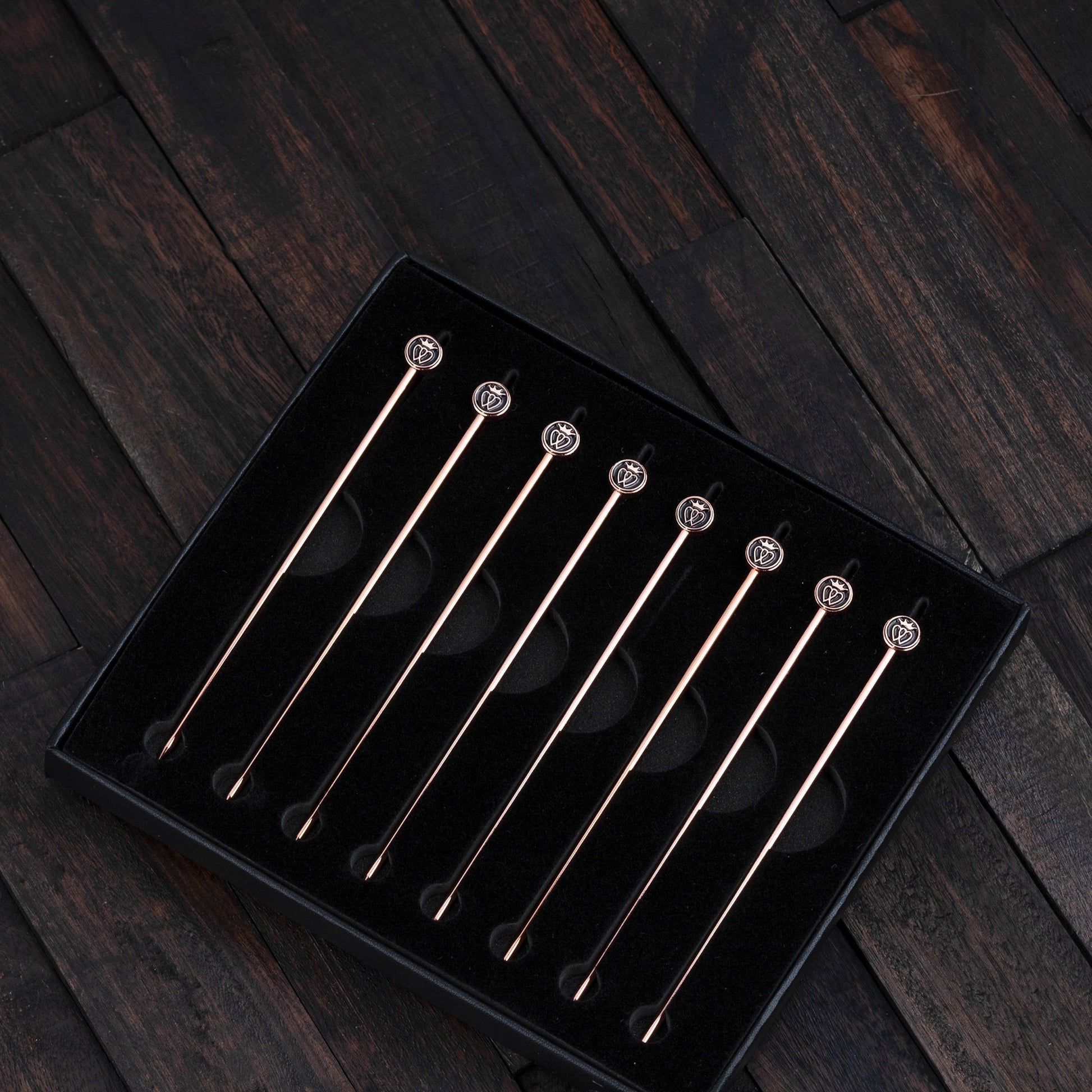 Prince of Scots Luckenbooth 8-Pack  XL-Cocktail Picks (Copper in Gift Box) - Osadia Concept Store