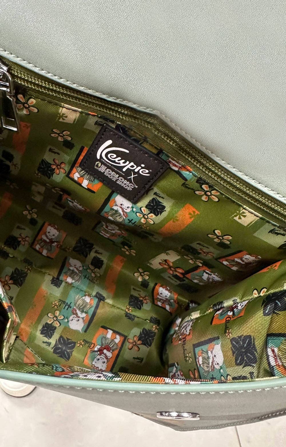 Kewpie® X TOBS Hula Bamboo Handle Purse SECOND