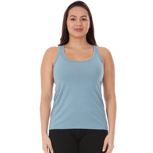 Microweight Women's Wool Racerback Tank Top - Woolverino