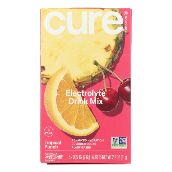 Cure Hydration Tropical Punch Electrolyte Drink Mix