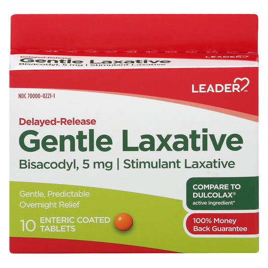 Leader 5 Mg Gentle Laxative