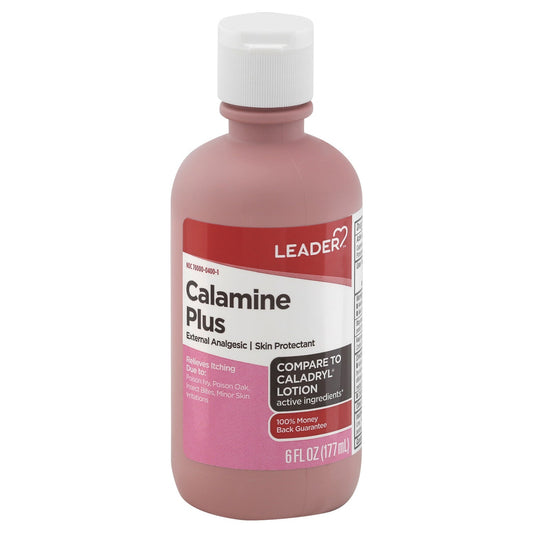 Leader Calamine Plus, 6 Oz