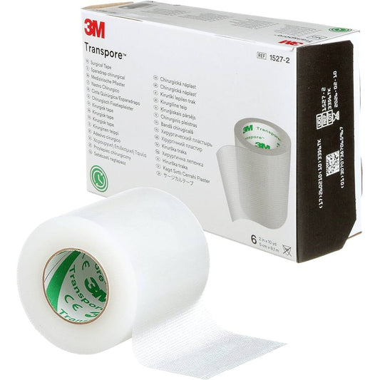3M Transpore Transparent Medical Tape 2 X 10 Yd