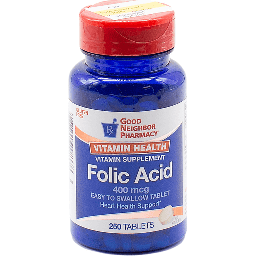 21st Century GNP Folic Acid 400 Mcg Tab 250