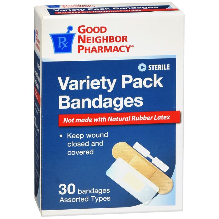 Medline/gnp GNP Bandage Variety Pack Assorted 30 Bandages