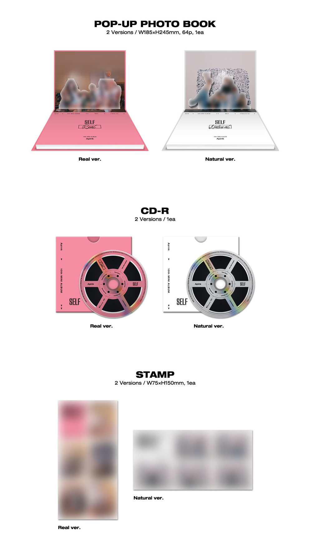 Apink - 10th Mini Album - Self