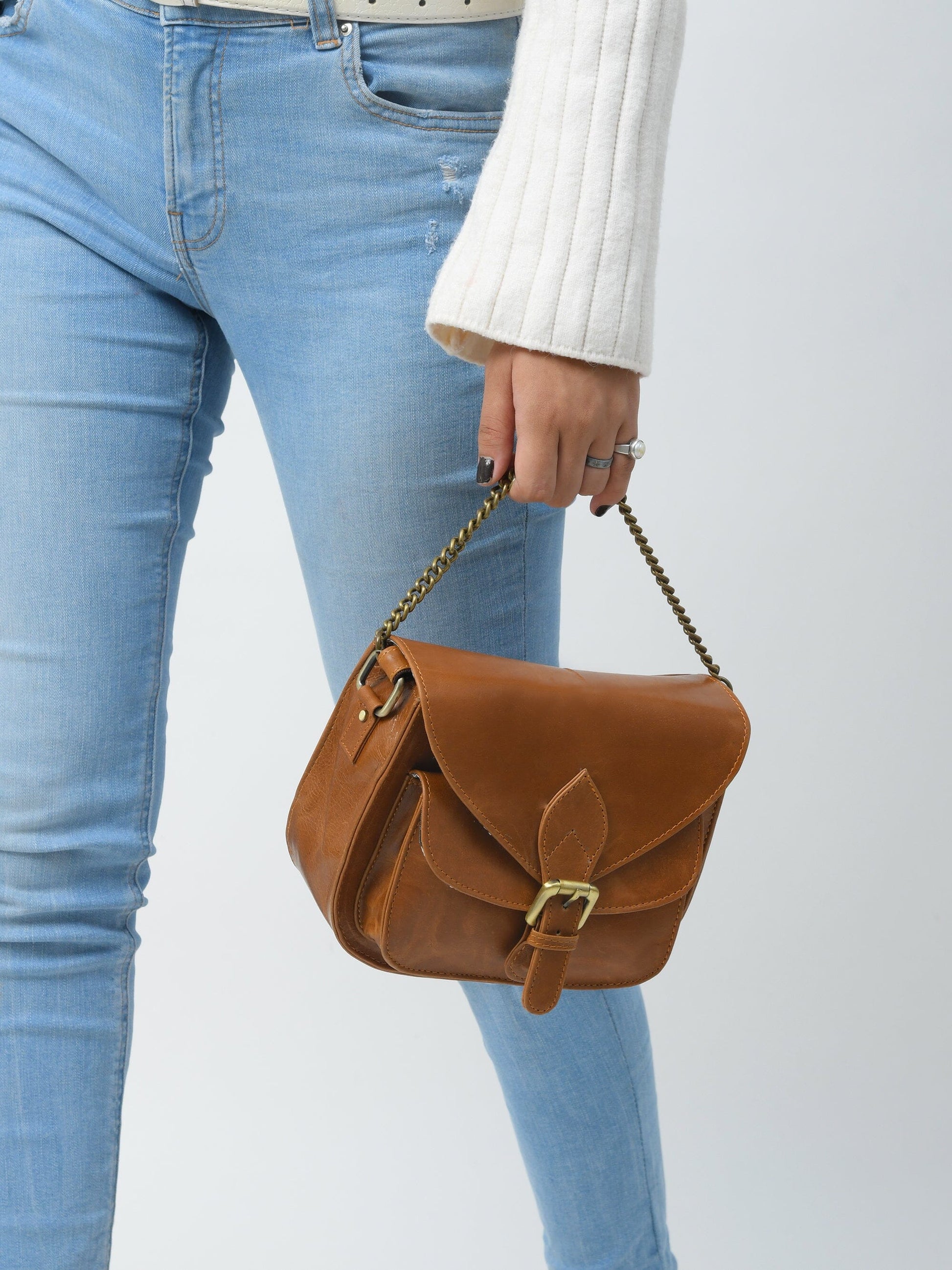 The Molina Satchel- Tan Brown - Osadia Concept Store