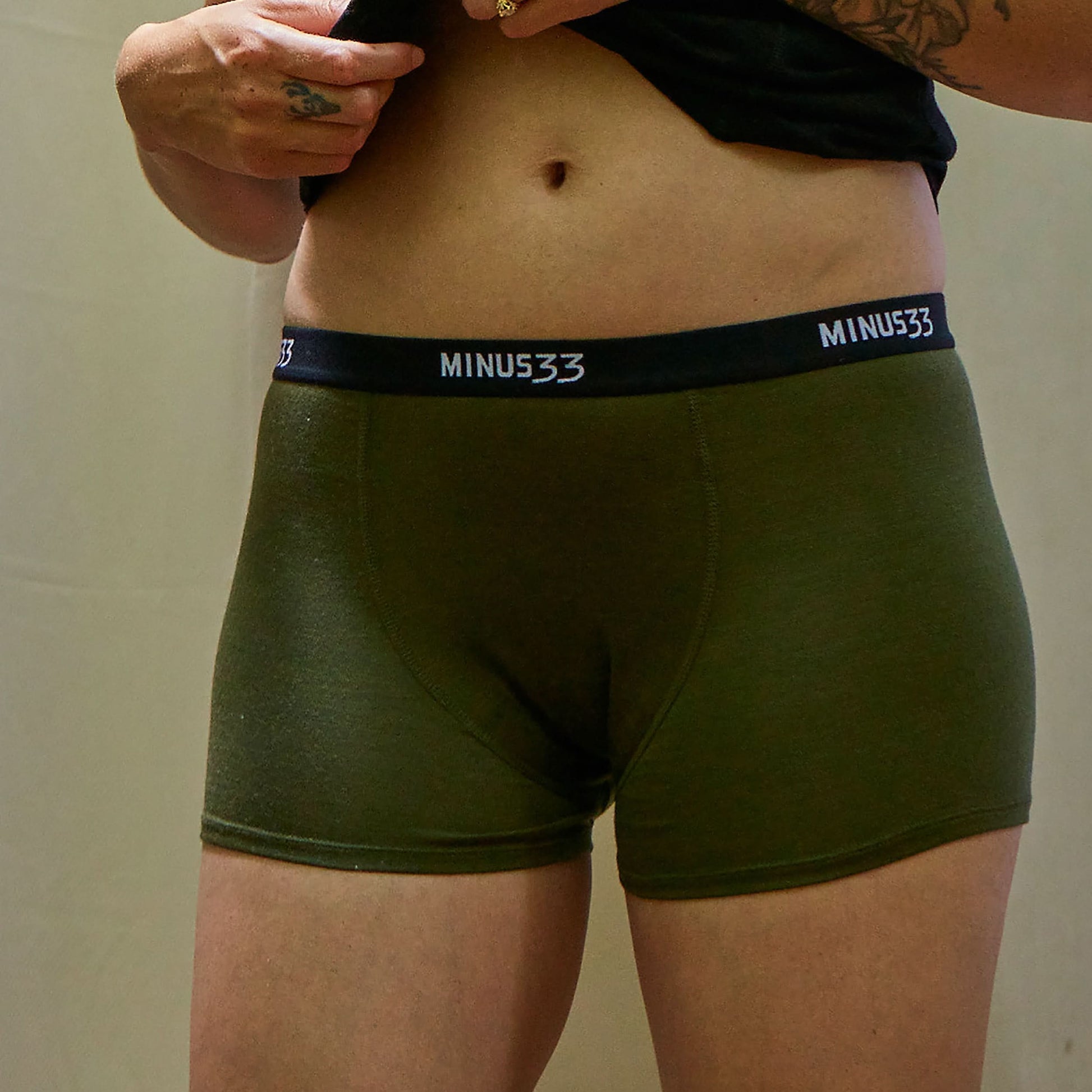 Microweight Women's Wool Boyshorts - Woolverino - Osadia Concept Store