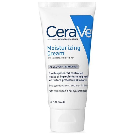 CeraVe Moisturizing Cream For Normal To Dry Skin, Fragrance Free - 1.89oz