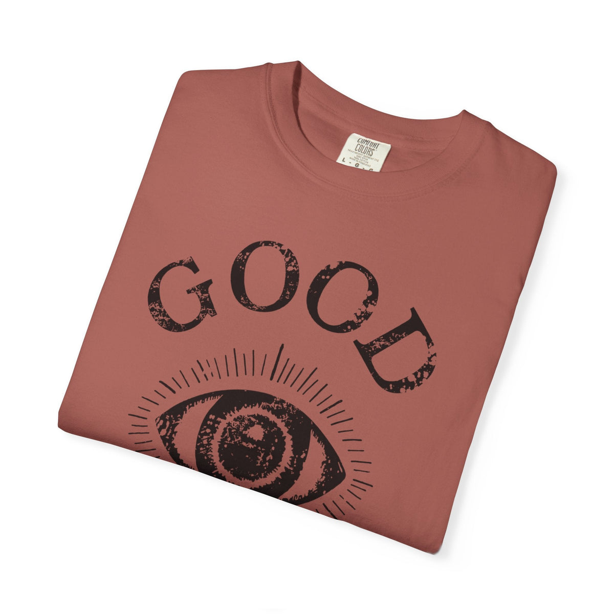 Good Vibes Eye T-Shirt: Vintage Mystic Graphic Tee