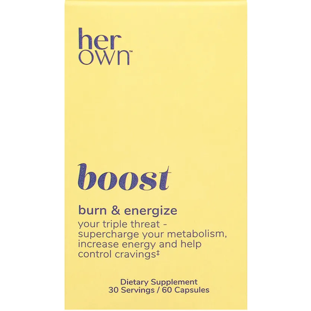 Her Own Boost, Helps Boost Energy, Supports Metabolism 60 Capsules