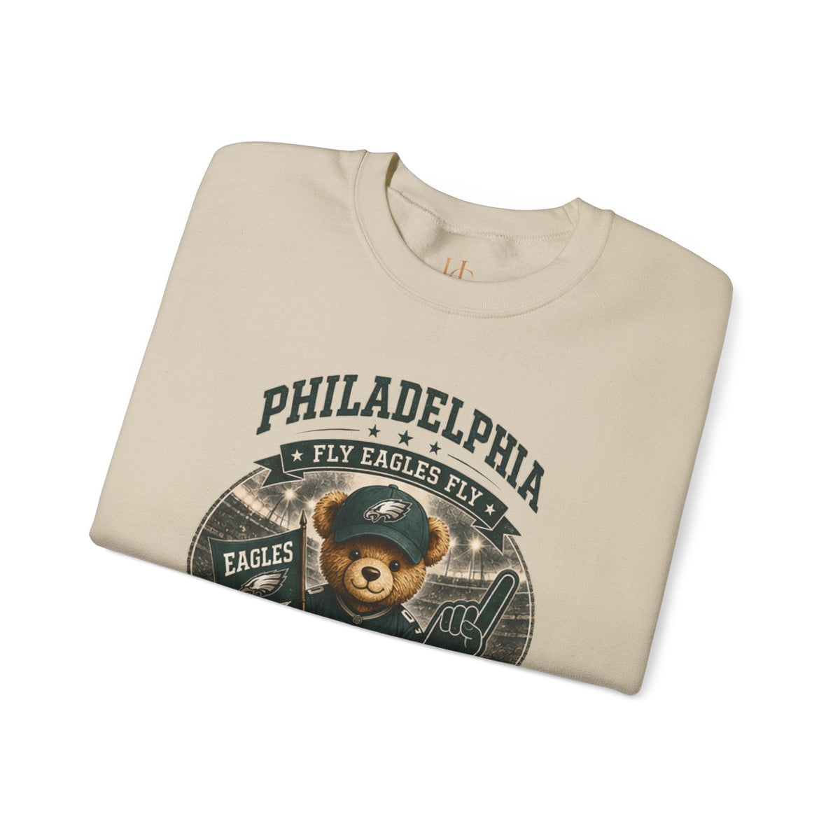 Go Birds Bear Crewneck Sweatshirt