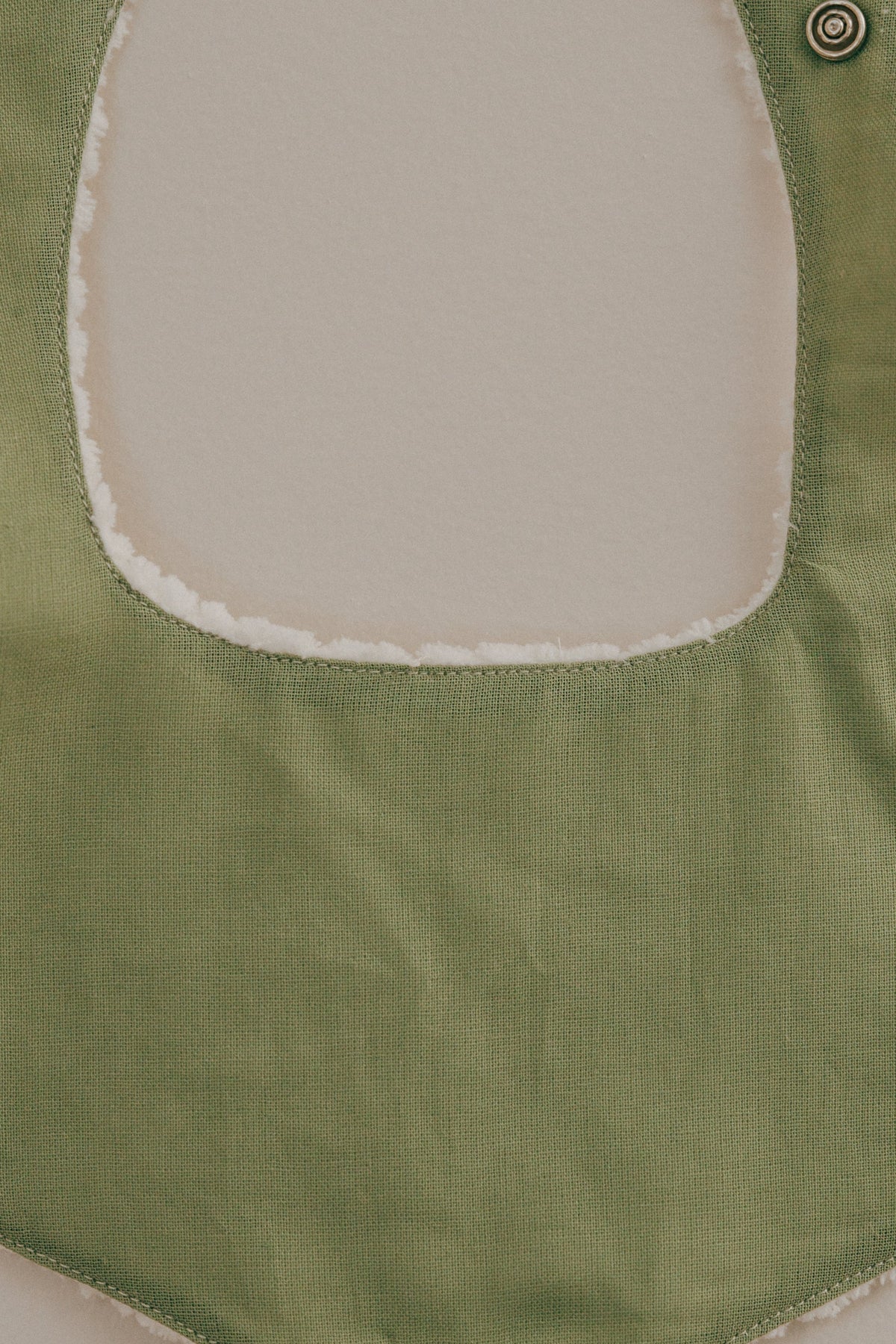Soothe & Snap Pacifier Bib- Olive Grove