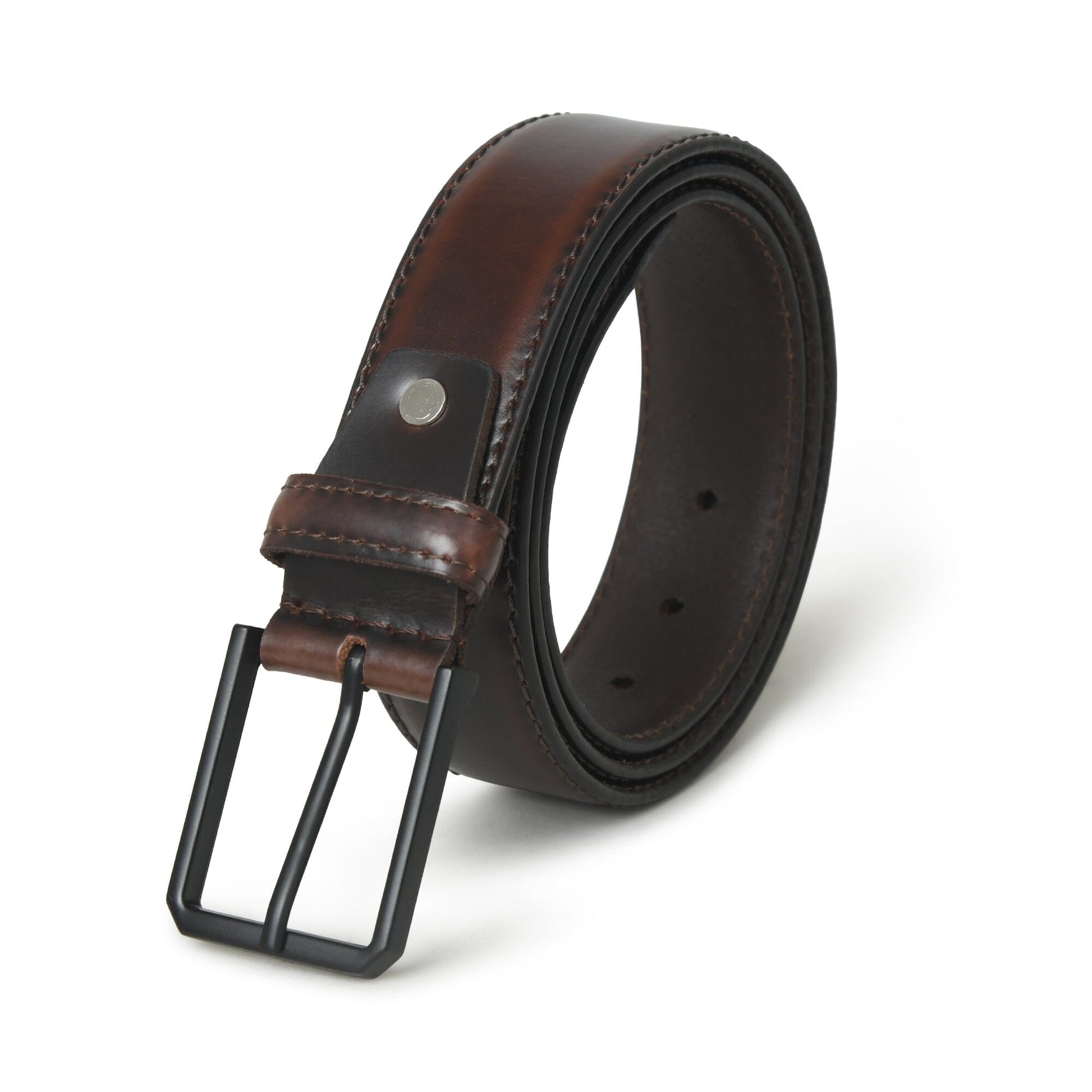 Hickory Brown Leather Belt - Osadia Concept Store