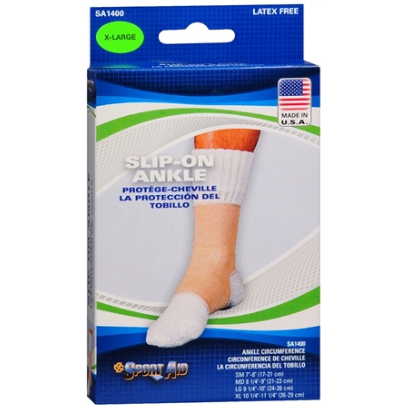 Sport Aid Slip On Ankle Support Extra Large