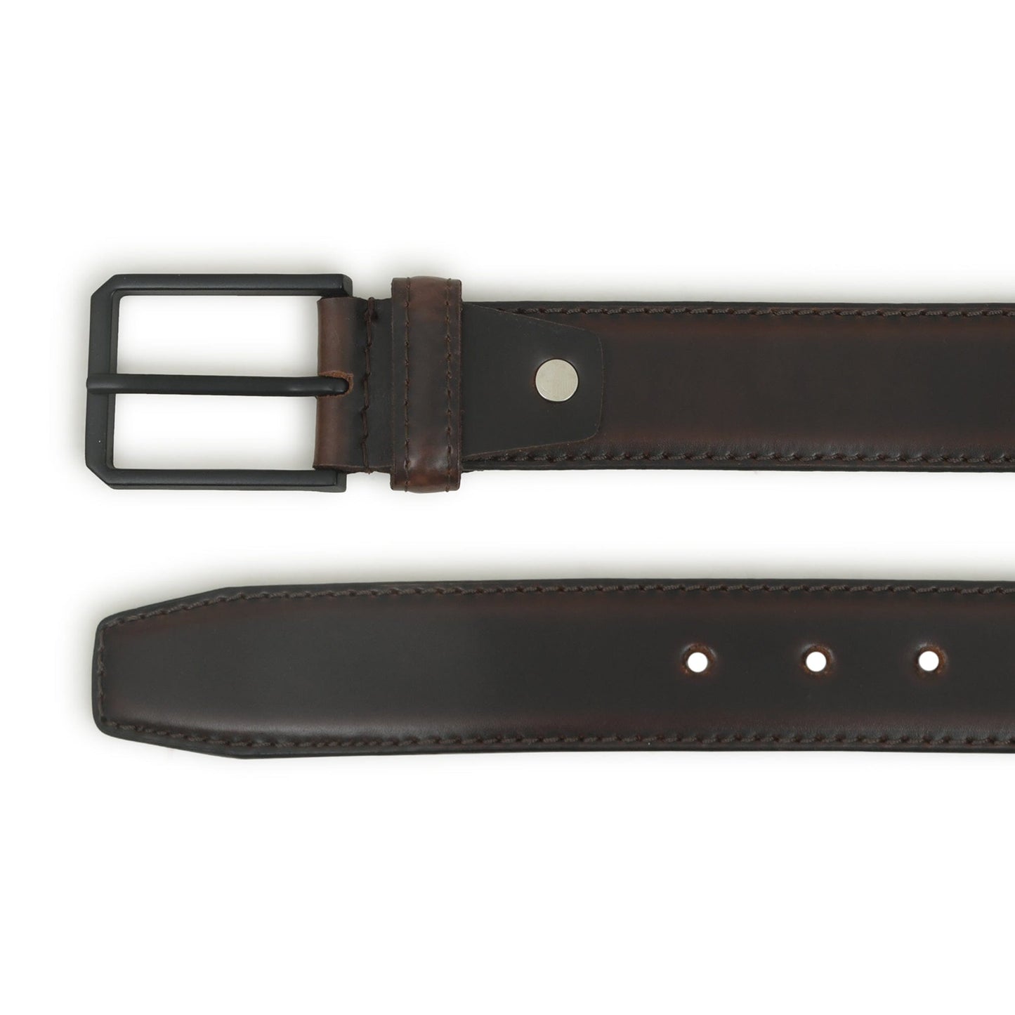 Hickory Brown Leather Belt - Osadia Concept Store