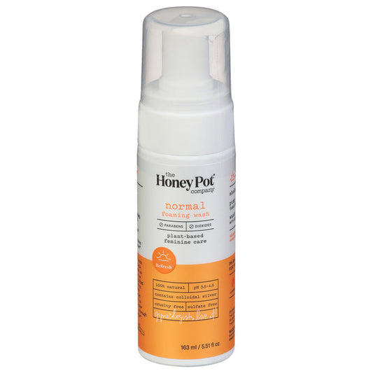 The Honey Pot Company Foaming Wash, Normal, Refresh 163 Ml