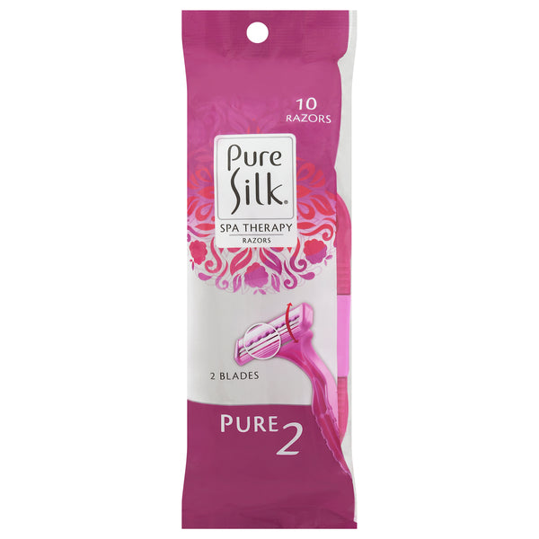 Pure Silk Razors, 2 Blades, 2