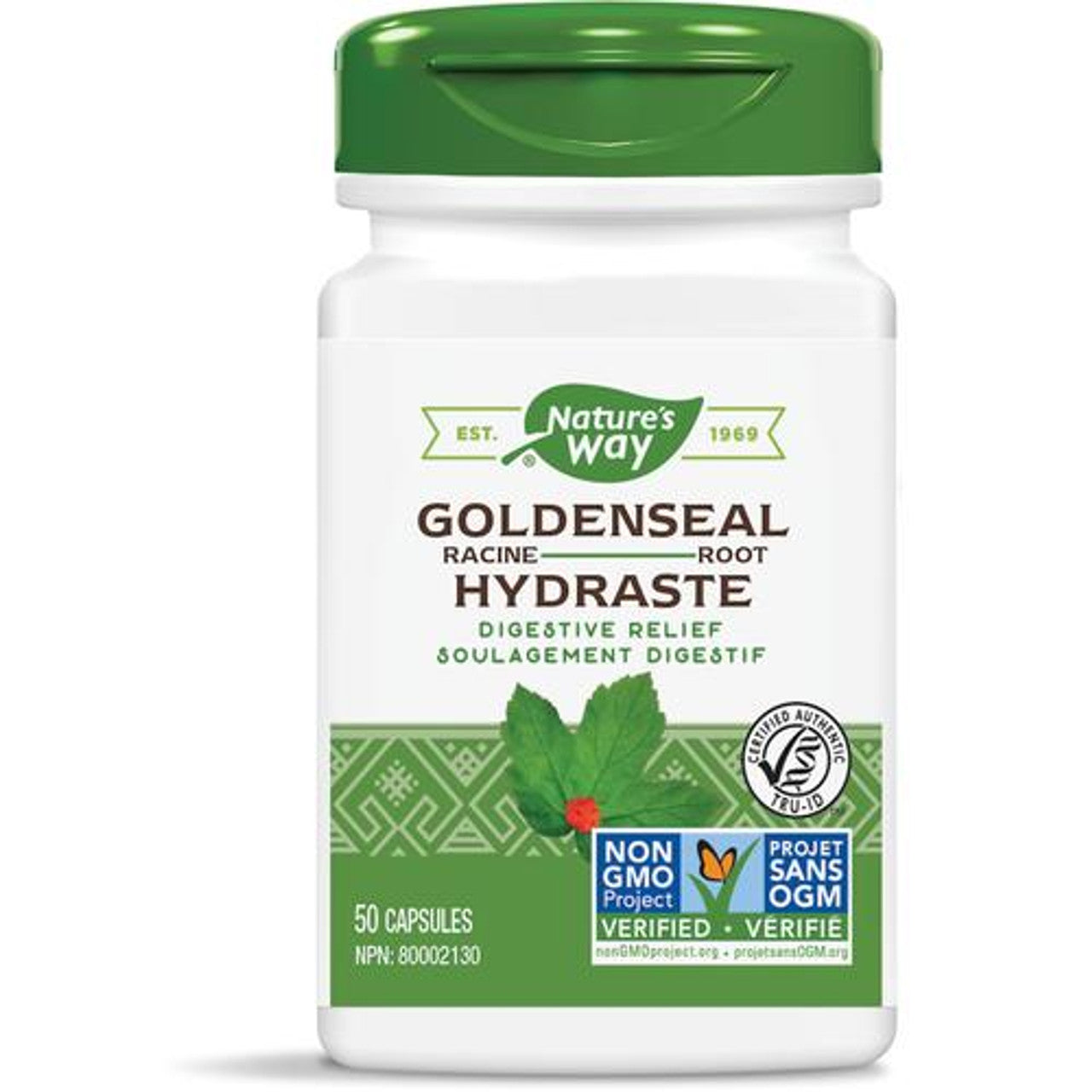 Nature's Way Goldenseal Root Capsules 570 Mg