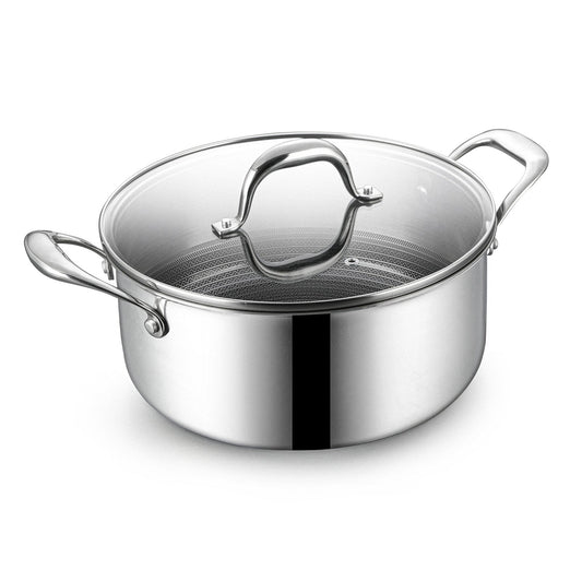 BE | LIVING CIRCLAD Series Casserole with Lid 5 qt / 8.5"/ 24 cm