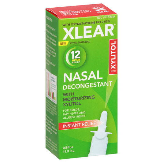 Xlear 12 Hour Decongestant Nasal Spray