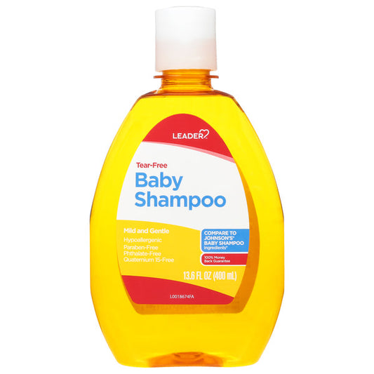 Leader Baby Shampoo, Tear-Free, 13.6 Fl Oz