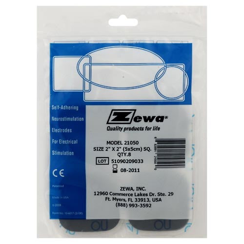 Zewa Tens Electrode Reusable 2X2 8