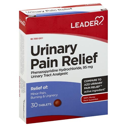 Leader Urinary Pain Relief, 95 Mg, Tablets