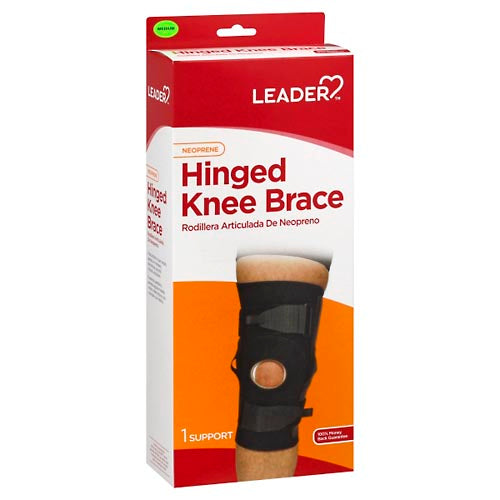 Leader Neoprene Hinged Knee Support, Medium