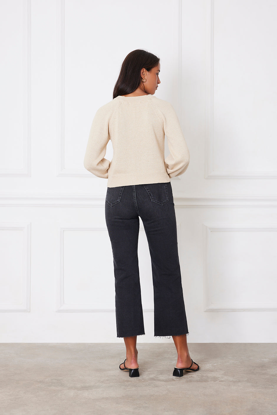 Greta Cardigan in Sand - Osadia Concept Store