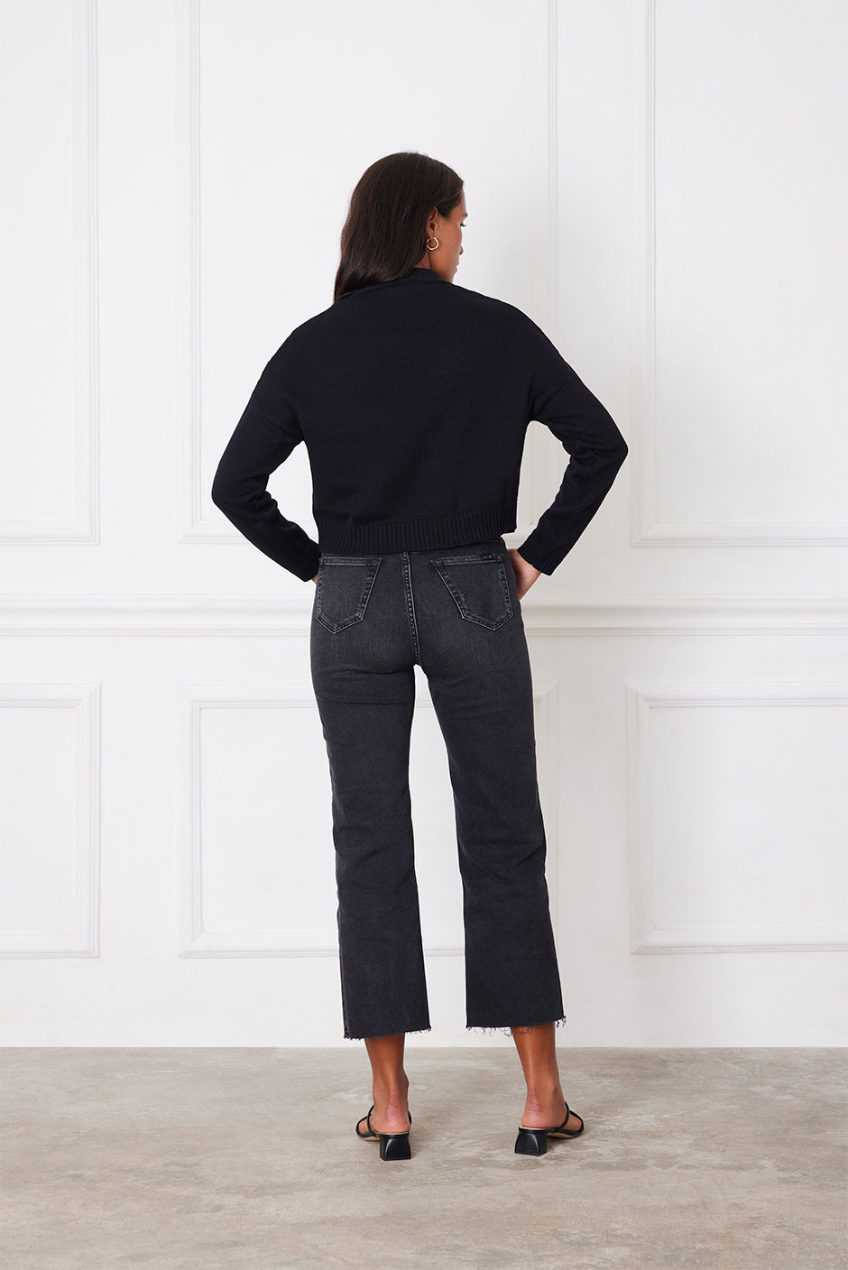 Diana Cardigan in Black - Osadia Concept Store