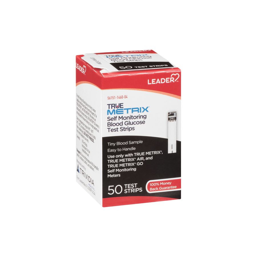 Leader, True Metrix, Blood Glucose Test Strips, Self Monitoring