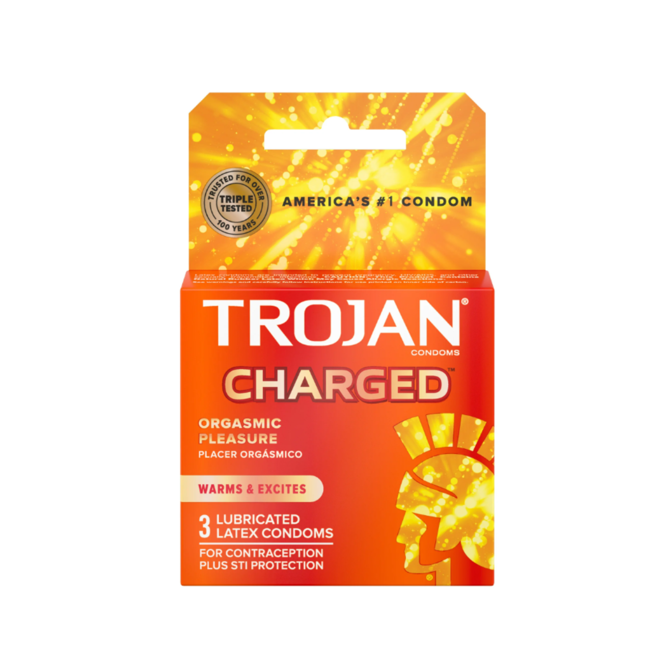 Trojan Charged Intensified Lubricant Condoms