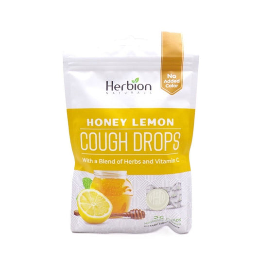 Herbion Naturals Honey Lemon Cough Drops - 25ct